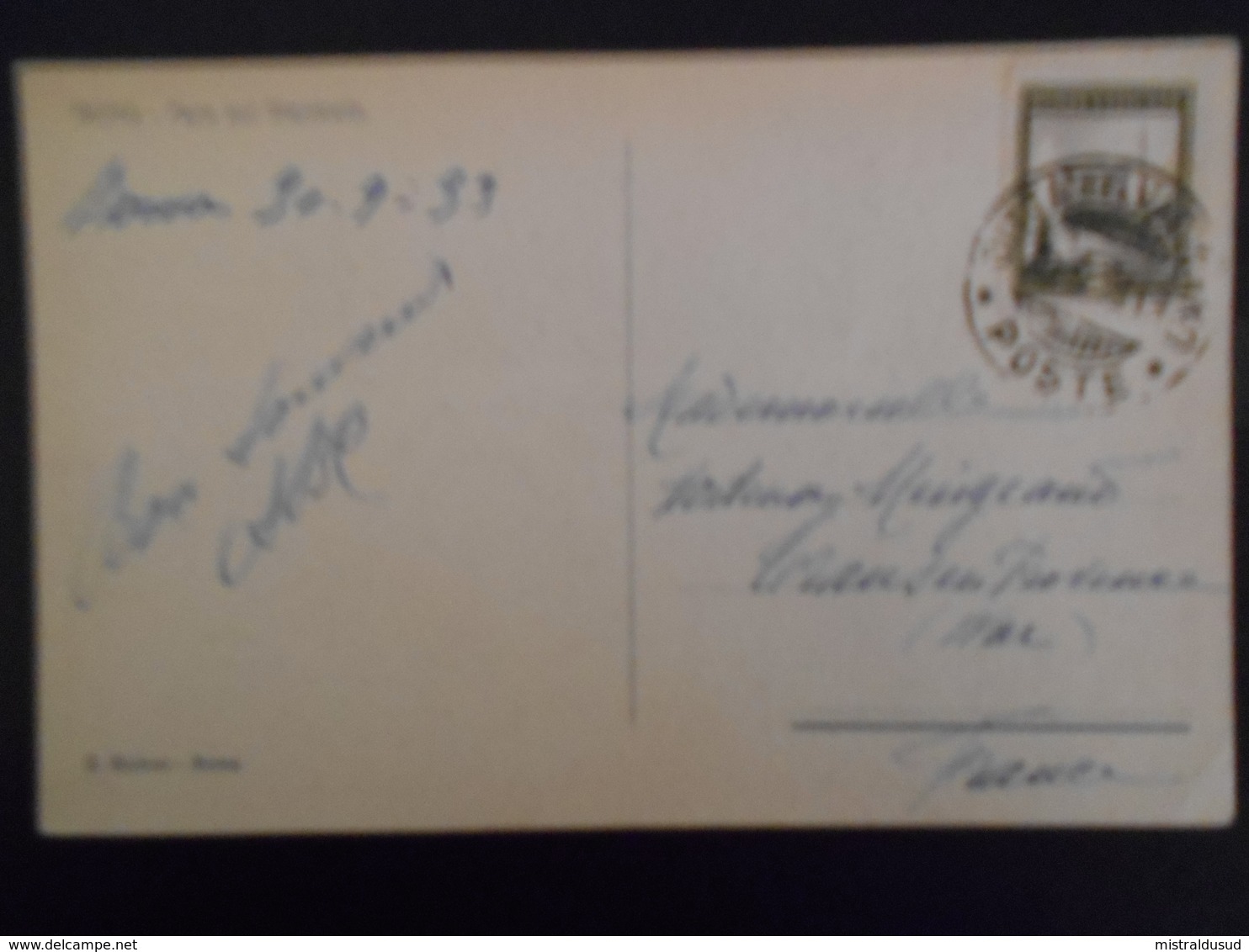 Vatican , Carte De 1933 Pour Trans En Provence - Lettres & Documents