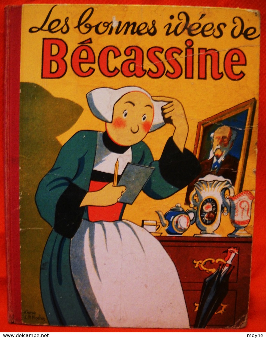 LES BONNES IDEES DE BECASSINE     -  1953 -  J.P.PINCHON  - - Bécassine