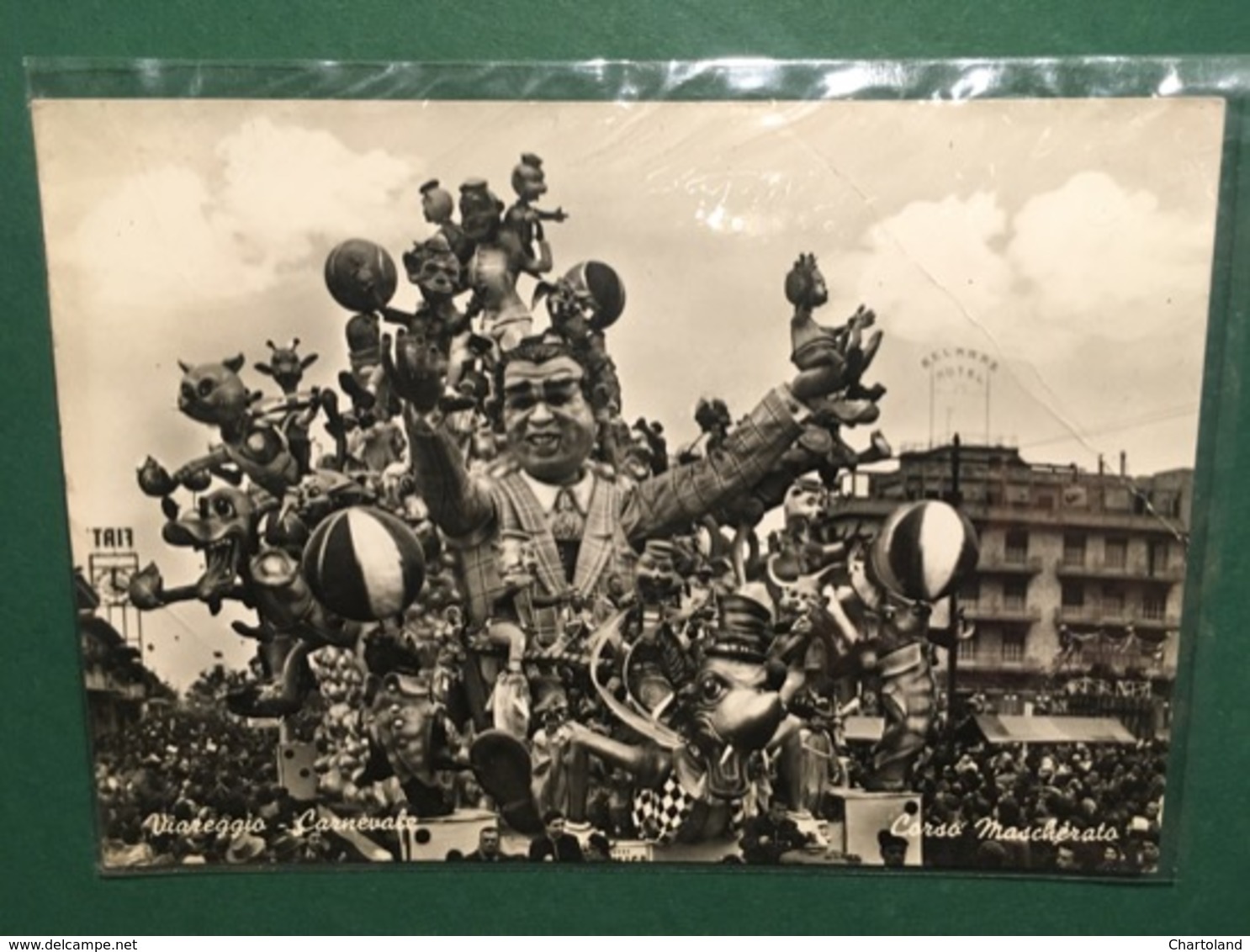 Cartolina Viareggio - Carnevale  - Corso Mascherato - 1952 - Altri & Non Classificati
