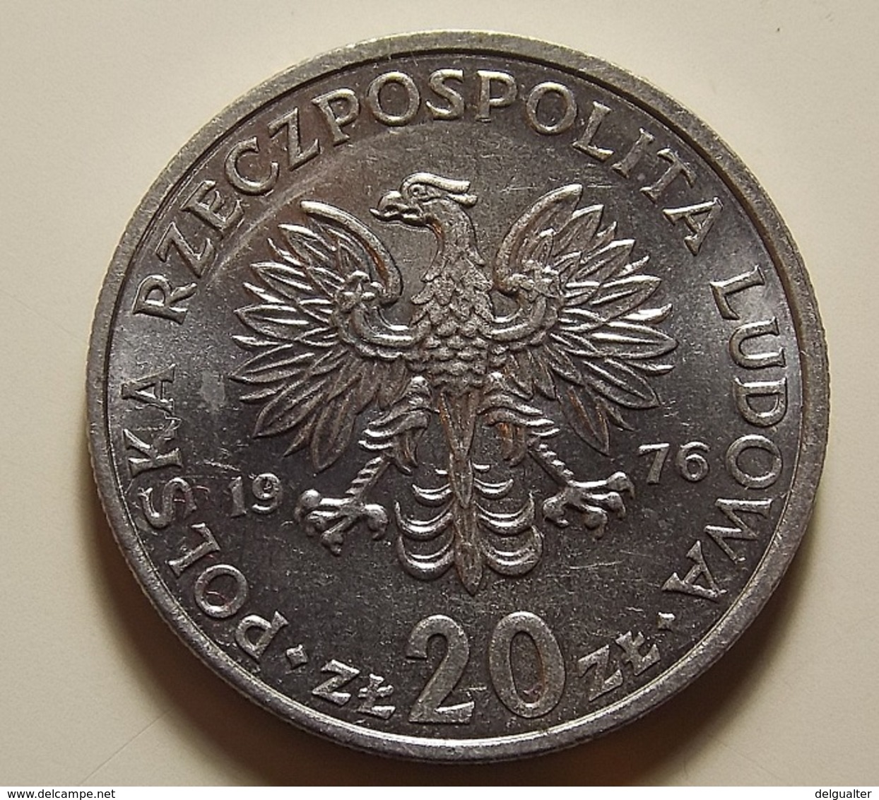 Poland 20 Zlotych 1976 - Pologne