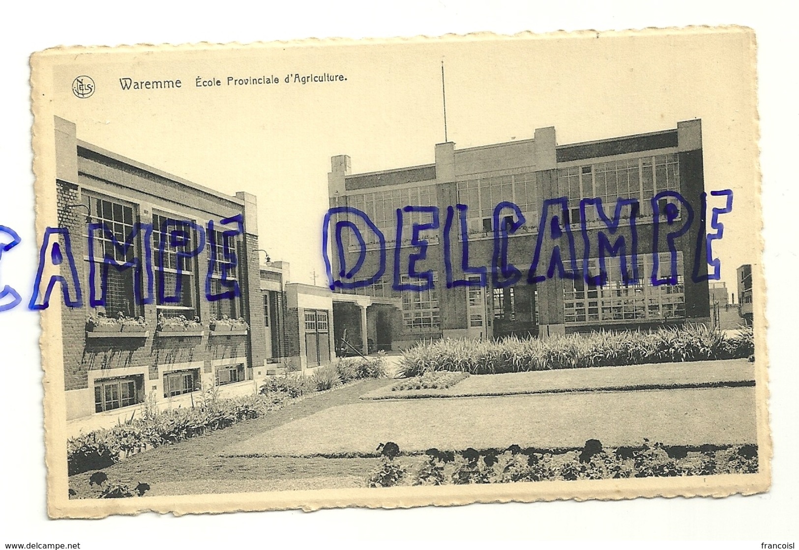 Belgique Waremme. Ecole PRovinciale D'Agriculture. NELS Edit. : Papeterie Renkin S.A.M. - Waremme