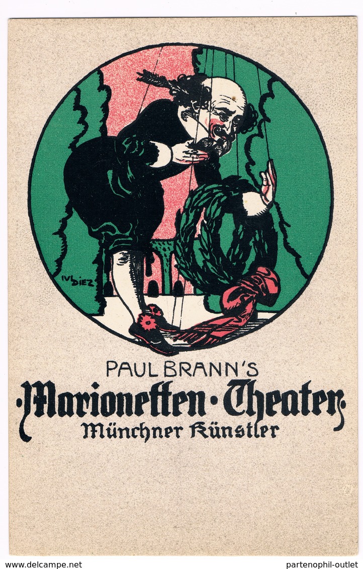 Cartolina - Postcard / Non Viaggiata - Unsent / Paul Brann's Marionetten Theater – Teatro Di Marionette - Teatro