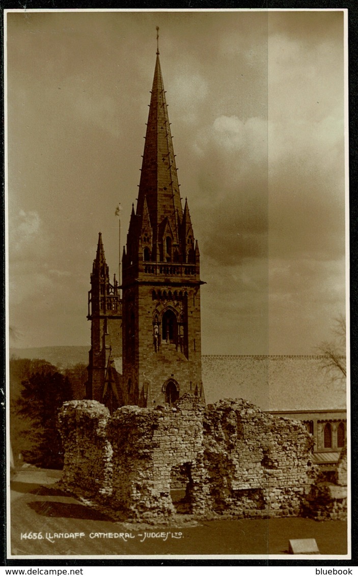 Ref 1267 - Judges Real Photo Postcard - Llandaff Cathedral - Glamorgan Wales - Glamorgan
