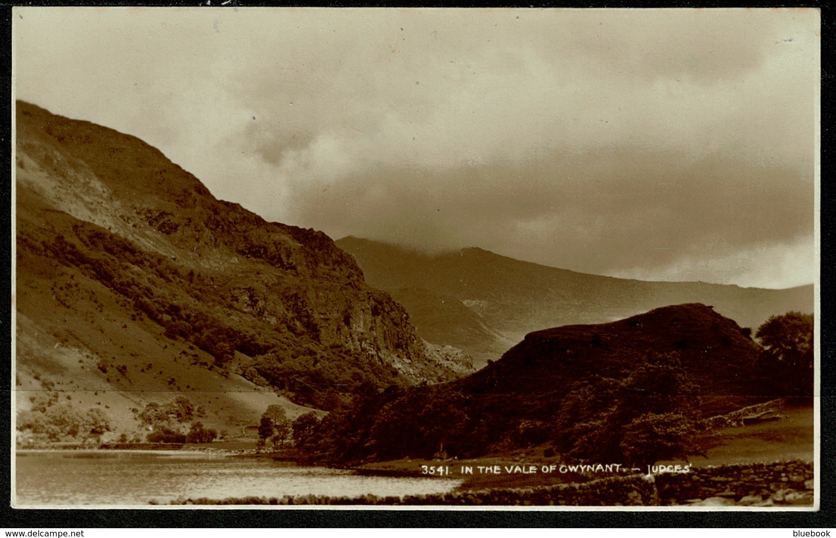 Ref 1267 - Judges Real Photo Postcard - In The Vale Of Gwynant - Caernarvon Wales - Caernarvonshire