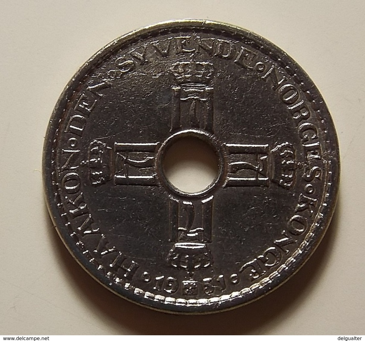 Norway 1 Krone 1951 Varnished - Noruega