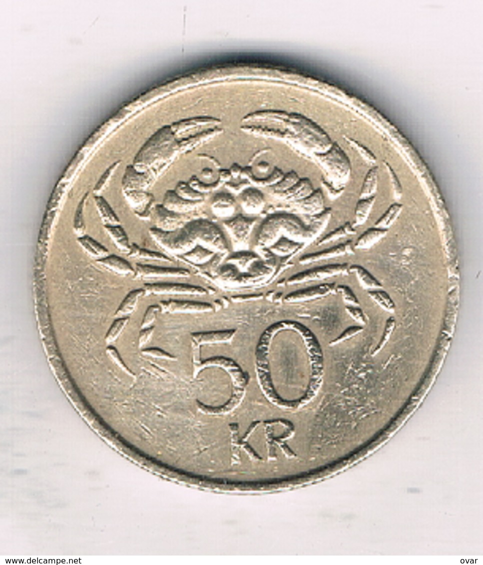 50 KRONA 1987 IJSLAND /0809/ - Islande