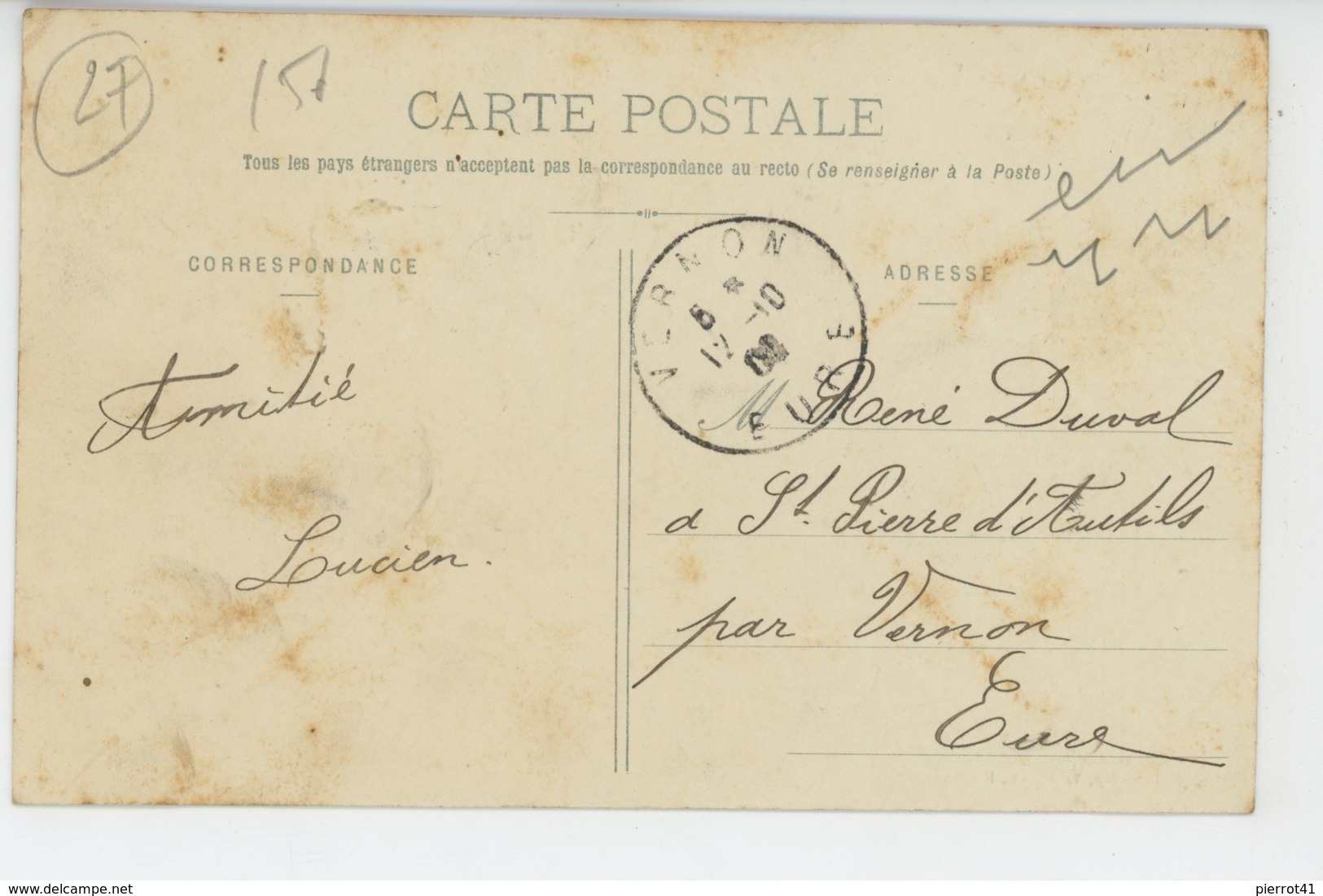 PACY SUR EURE - Rue De Pacel - Pacy-sur-Eure