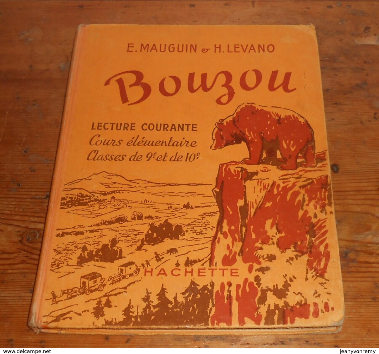 Histoire De Bouzou, Le Petit Enfant D'ours. 1950. - Hachette