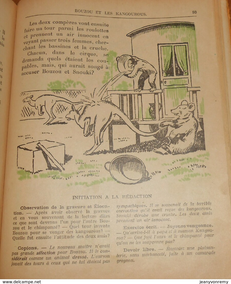 Histoire de Bouzou, le petit enfant d'ours. 1950.