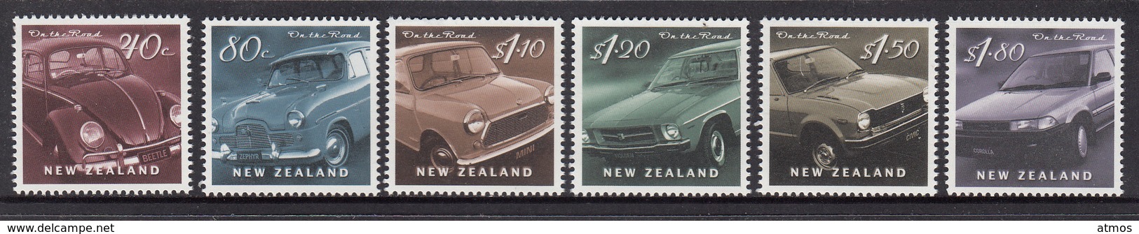 New Zealand MNH Michel Nr 1836/41 From 2000 / Catw 10.00 EUR - Ongebruikt