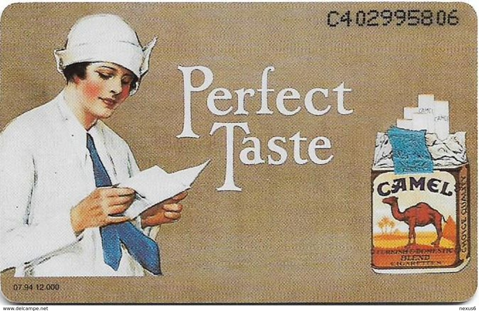 Netherlands/Germany (Cooperation) - Camel... Perfect Taste, 2.5ƒ, 07.1994, 12.000ex, Used - Private
