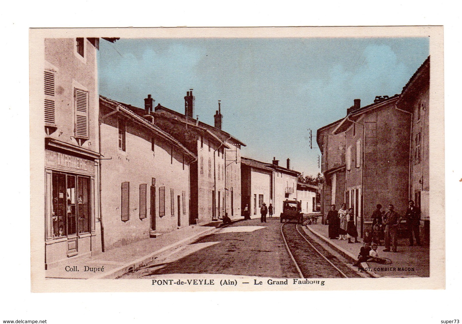 CPA 01 - Pont De Veyle ( Ain ) - Le Grand Faubourg - Non Classés