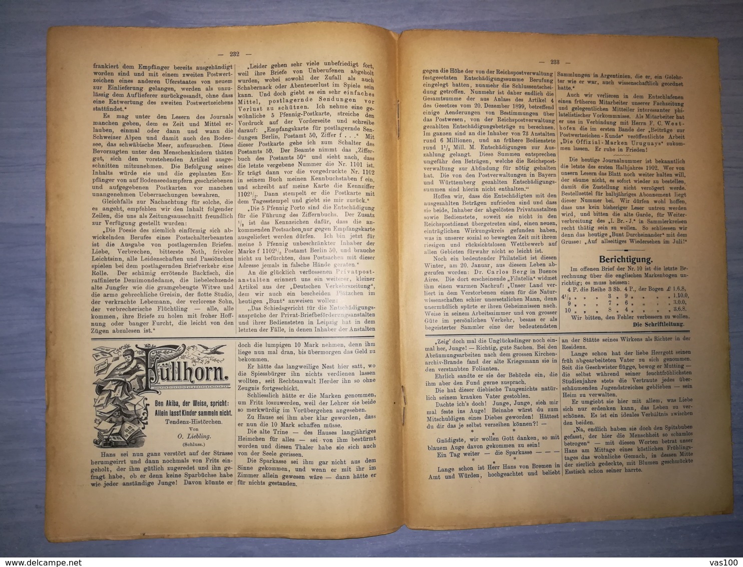 ILLUSTRATED STAMPS JOURNAL- ILLUSTRIERTES BRIEFMARKEN JOURNAL MAGAZINE, LEIPZIG, NR 12, JUNE 1902, GERMANY - Tedesche (prima Del 1940)