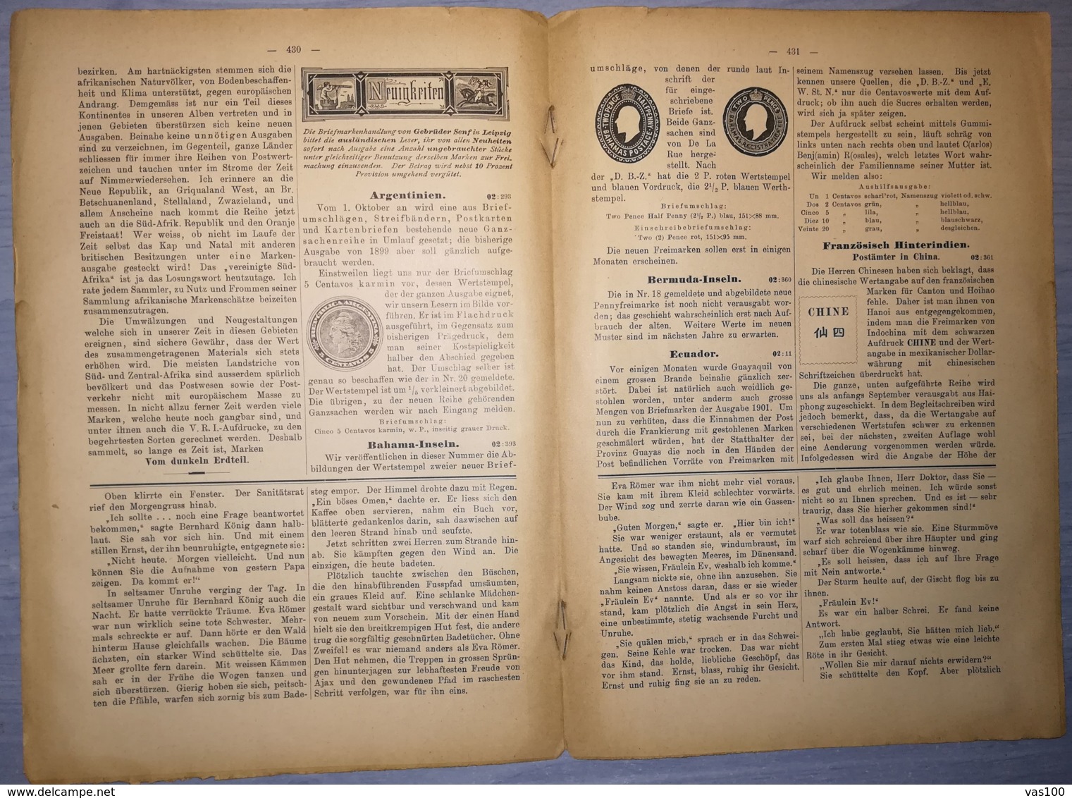 ILLUSTRATED STAMPS JOURNAL- ILLUSTRIERTES BRIEFMARKEN JOURNAL MAGAZINE, LEIPZIG, NR 22, NOVEMBER 1902, GERMANY - Deutsch (bis 1940)