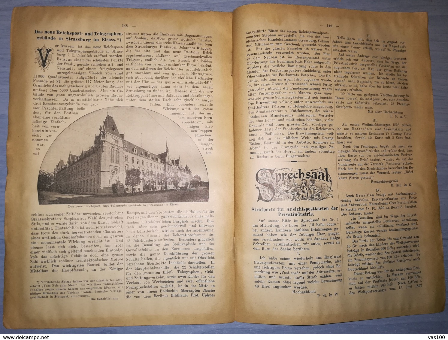 ILLUSTRATED STAMPS JOURNAL- ILLUSTRIERTES BRIEFMARKEN JOURNAL MAGAZINE, LEIPZIG, NR 6, MARCH 1900, GERMANY - Alemán (hasta 1940)