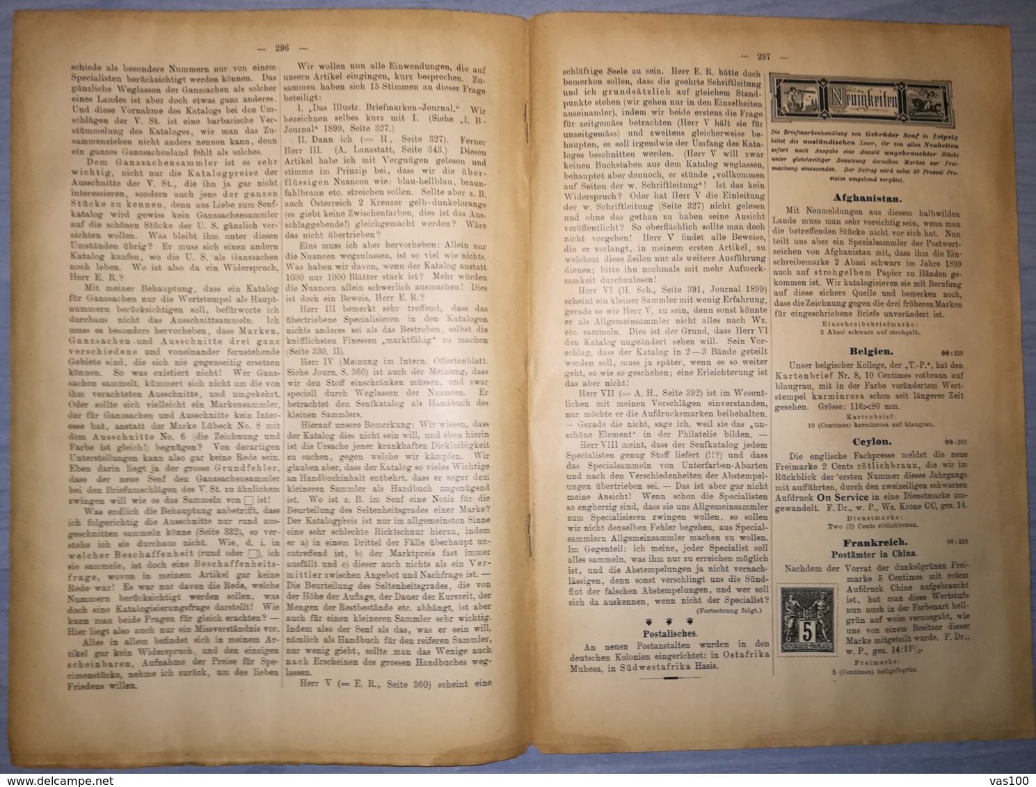 ILLUSTRATED STAMPS JOURNAL- ILLUSTRIERTES BRIEFMARKEN JOURNAL MAGAZINE, LEIPZIG, NR 14, JULY 1900, GERMANY - Tedesche (prima Del 1940)