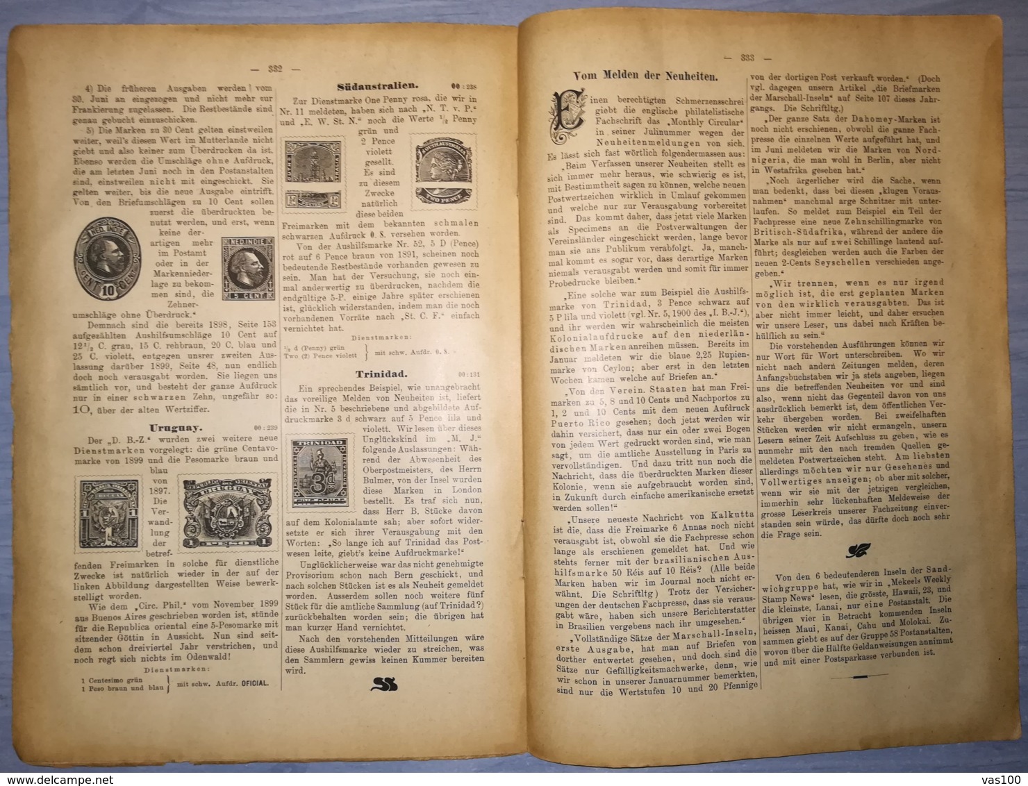 ILLUSTRATED STAMPS JOURNAL- ILLUSTRIERTES BRIEFMARKEN JOURNAL MAGAZINE, LEIPZIG, NR 16, AUGUST 1900, GERMANY - Allemand (jusque 1940)