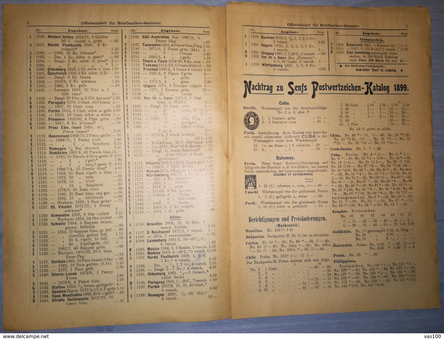 ILLUSTRATED STAMP JOURNAL-ILLUSTRIERTES BRIEFMARKEN JOURNAL MAGAZINE PRICE LIST, LEIPZIG, NR 2, 1899, GERMANY - German (until 1940)