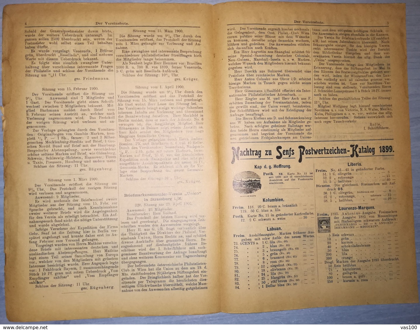 ILLUSTRATED STAMP JOURNAL-ILLUSTRIERTES BRIEFMARKEN JOURNAL MAGAZINE PRICE LIST, LEIPZIG, NR 10, 1899, GERMANY - Duits (tot 1940)