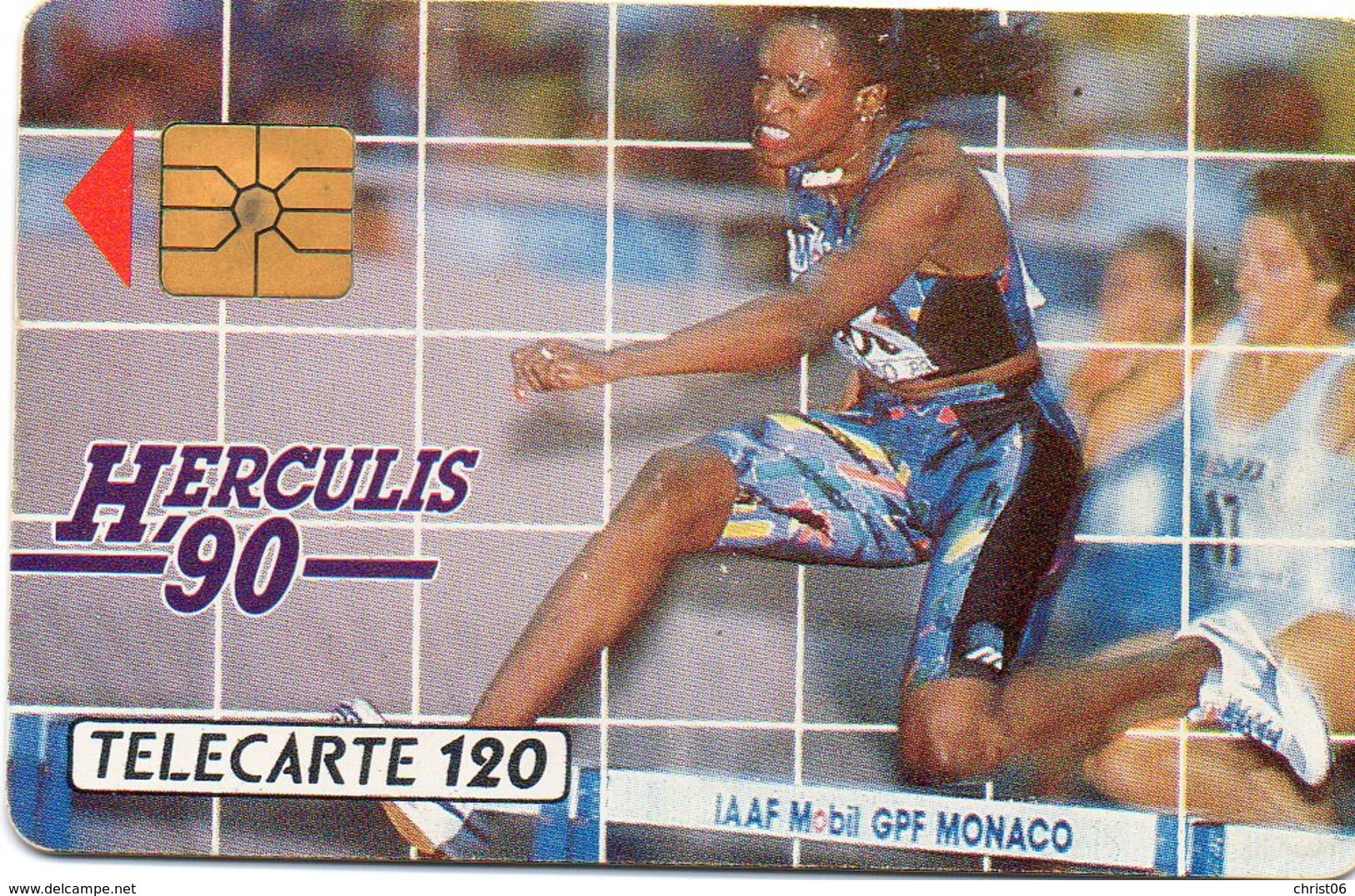 Telecarte Monaco Herculis 90 - Monaco