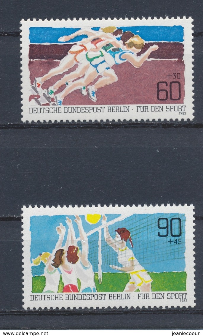 Berlijn/Berlin 1982 Mi: 664-665 Yt: 625-626 (PF/MNH/Neuf Sans Ch/nuovo Senza C./**)(4068) - Unused Stamps