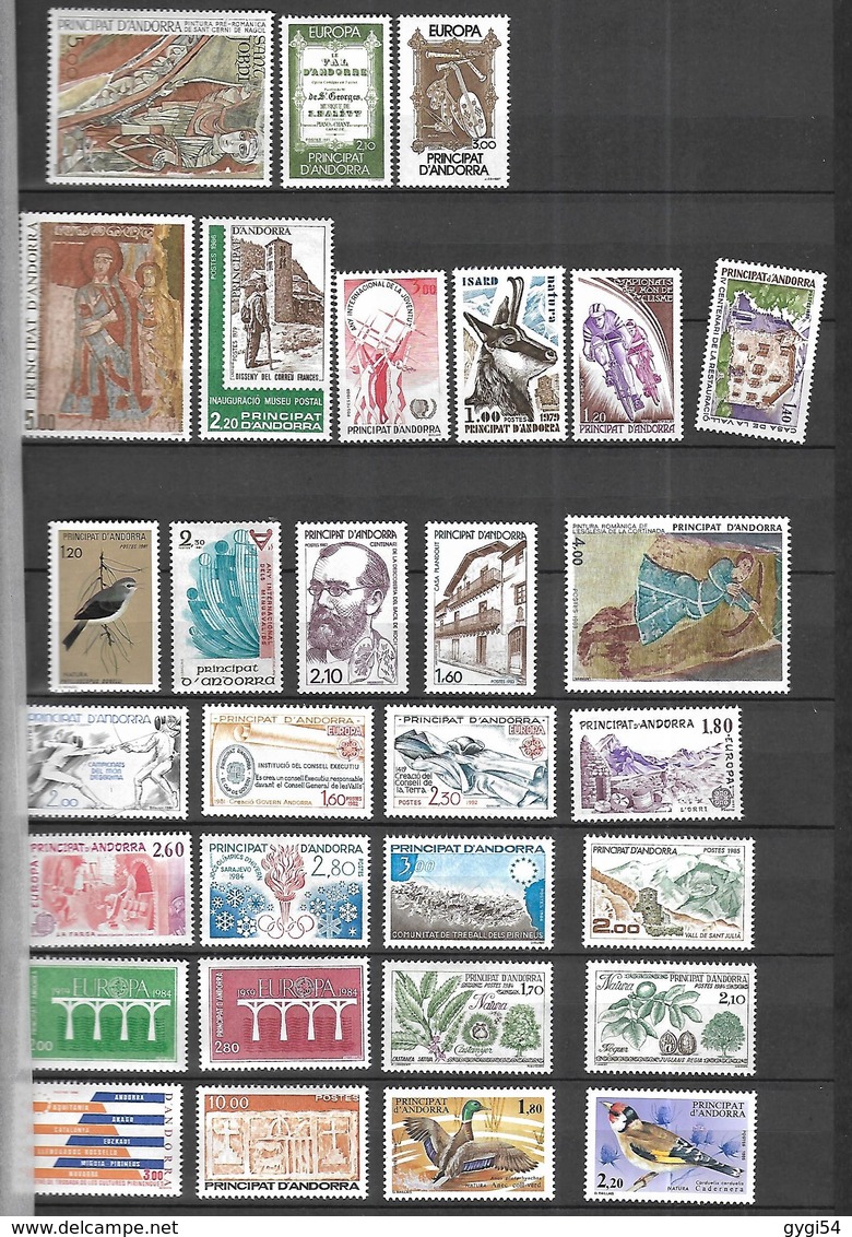 Andorre  Lot De Timbres N** MNH - Verzamelingen