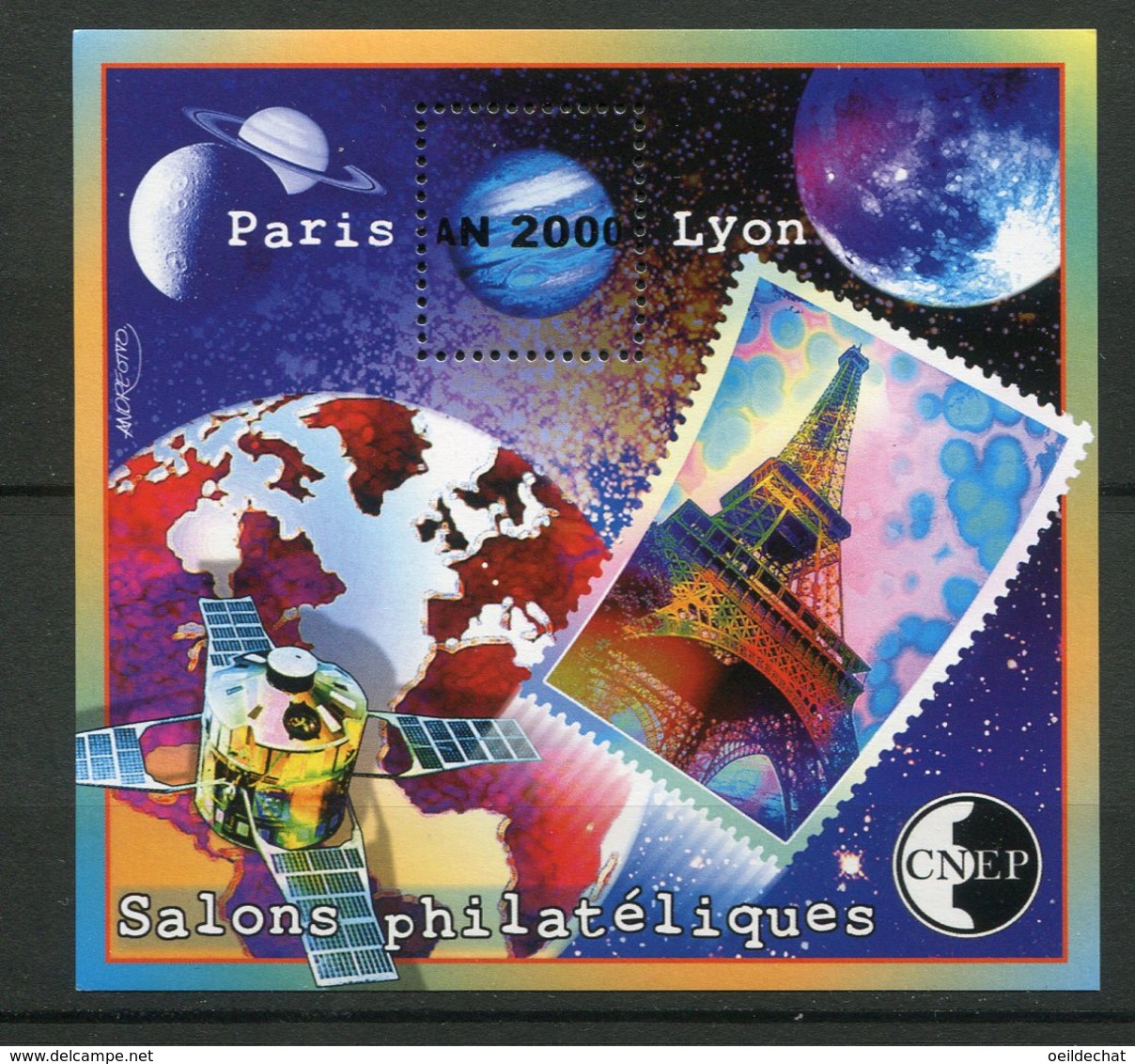 11027 FRANCE   N°31 **  Salons Philatéliques Paris-Lyon   2000  SUPERBE - CNEP