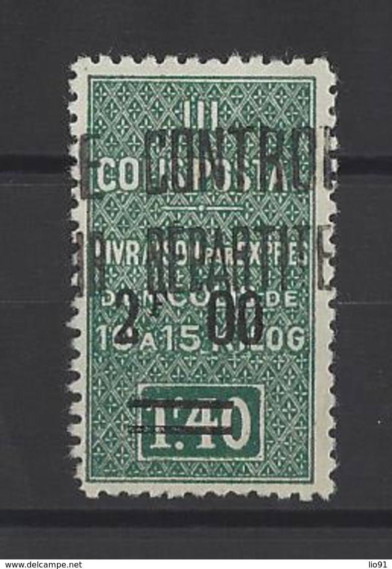 ALGERIE. YT Colis Postaux  N°36  Neuf *  1932 - Colis Postaux
