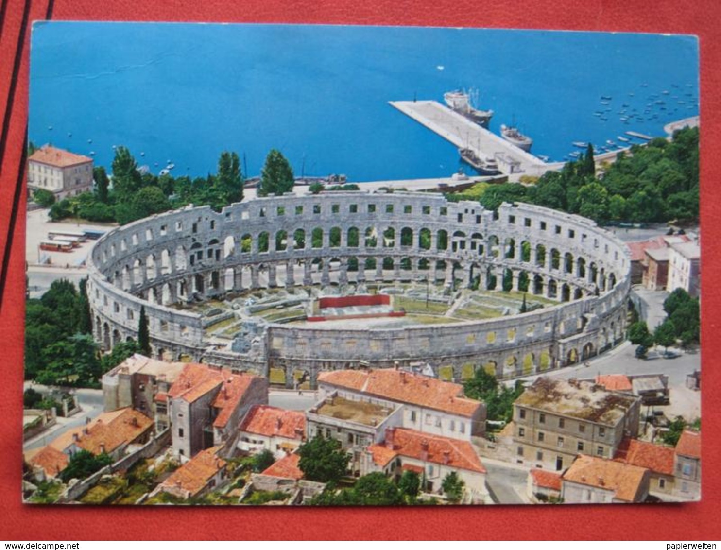 Pula / Pola - Flugaufnahme "Arena" - Kroatien