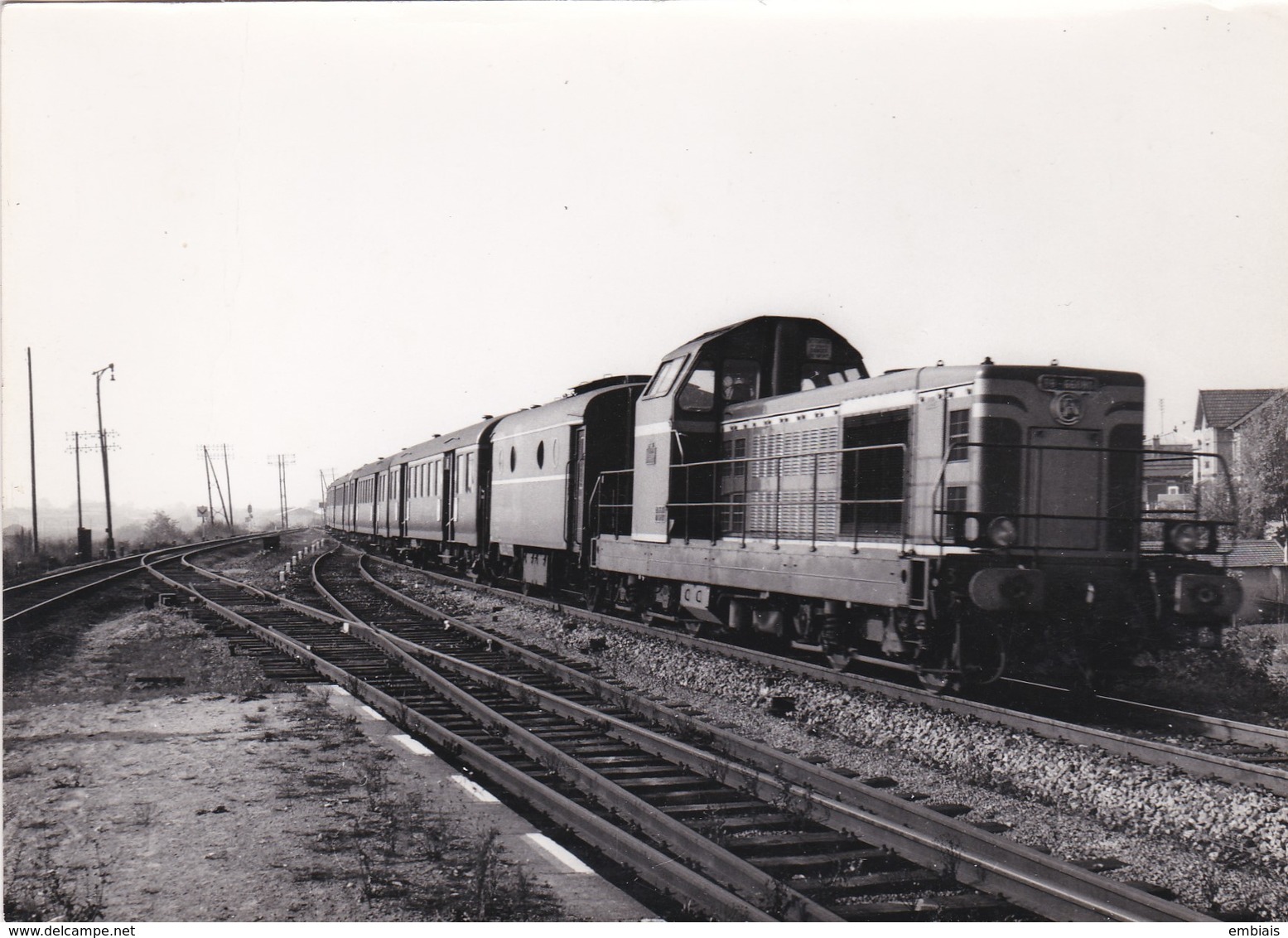 94- Villiers Sur Marne - Photo Originale Train,locomotive,Wagons- Photo Guy Laforgerie N°63AY12 - Chemin De Fer