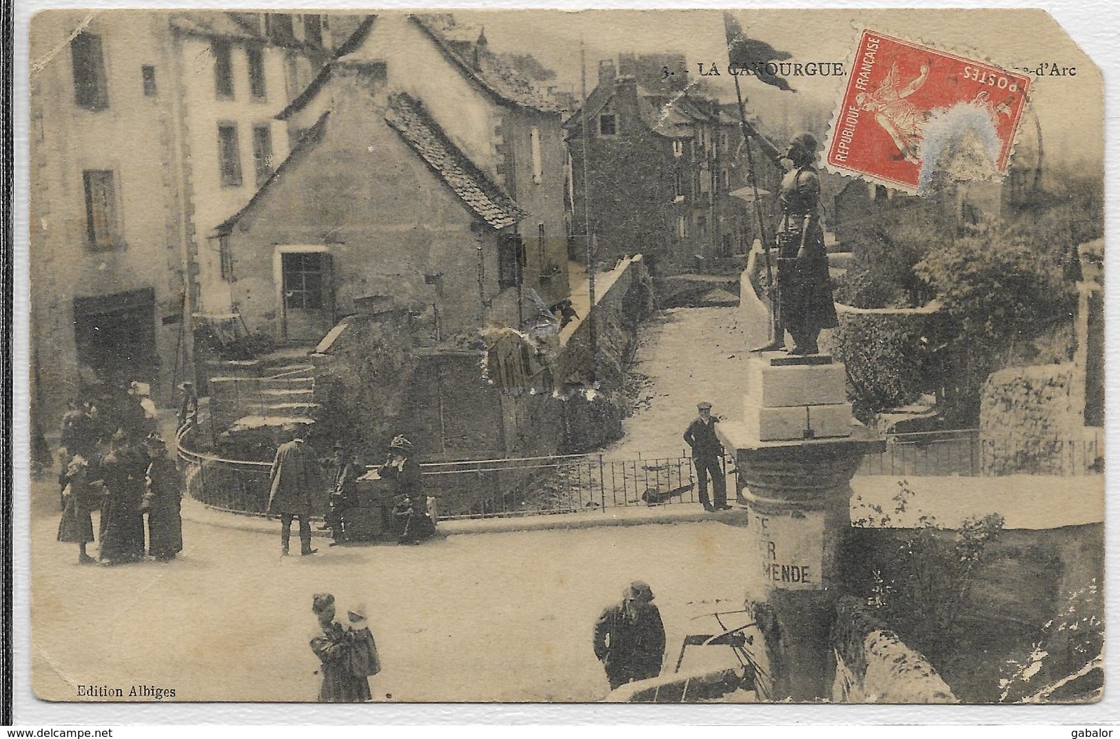 La Canourgue - Place Jeanne D'Arc - Sonstige & Ohne Zuordnung