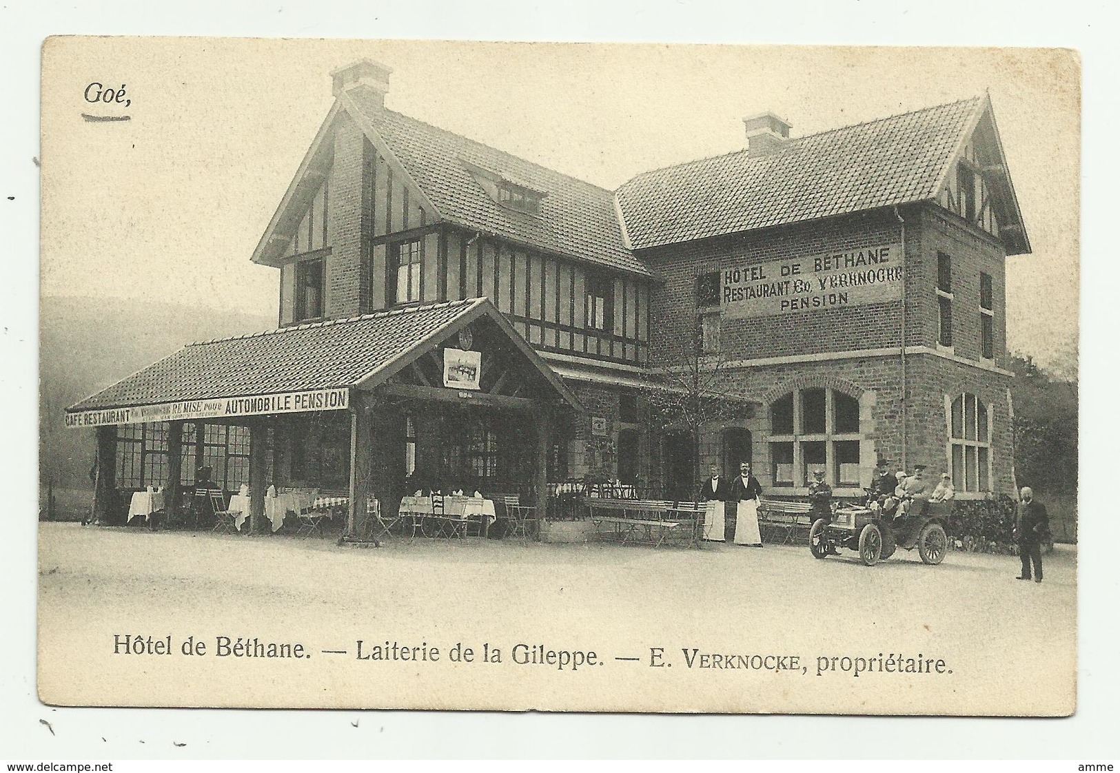 Goé   *  Hotel De Béthane - Laiterie De La Gileppe - E. Verknocke, Propriétaire - Limburg