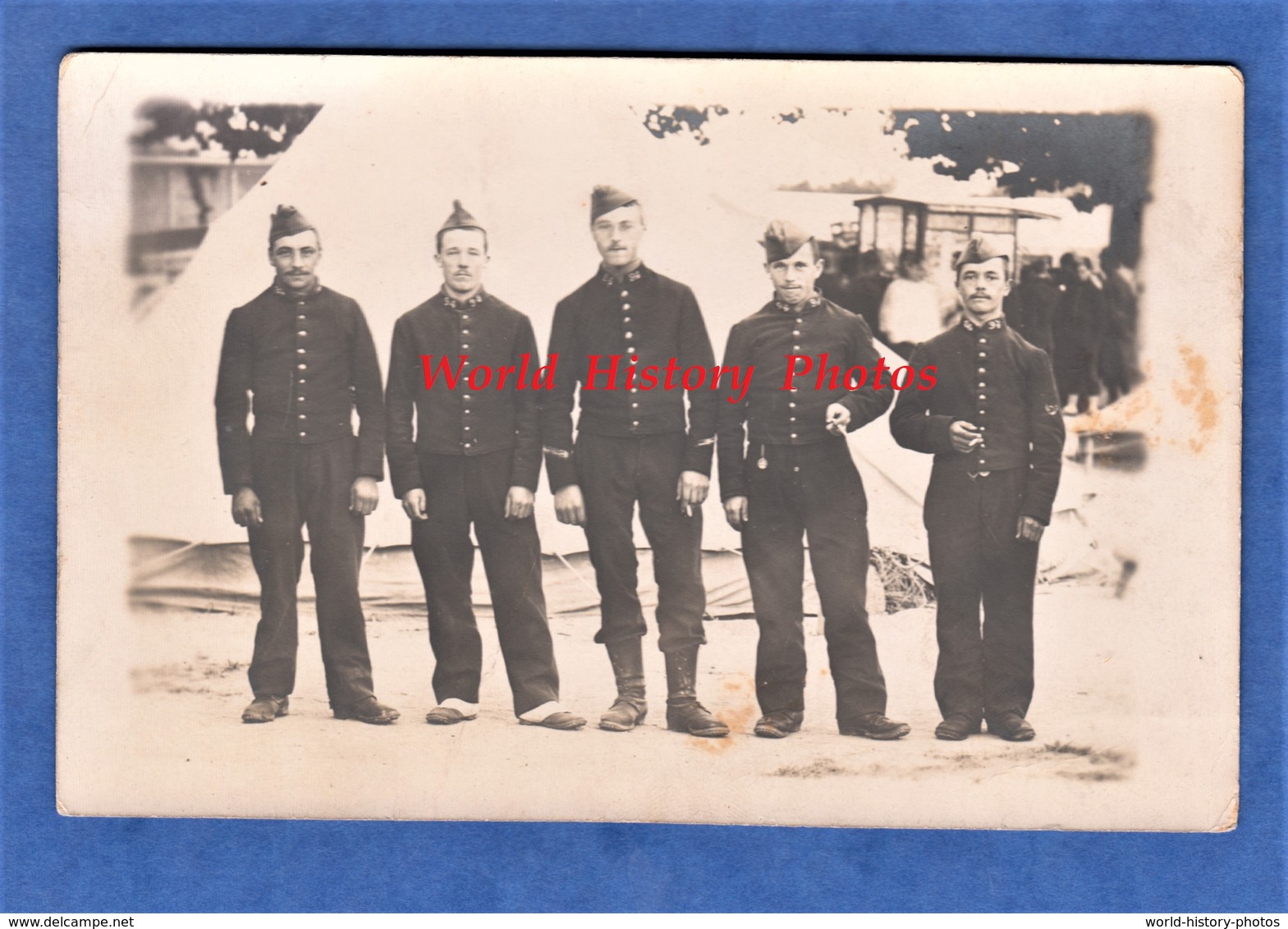 CPA Photo - MOURMELON Le GRAND / Camp De CHALONS - Portrait De Soldat Du 94e Régiment En Manoeuvre - Autres & Non Classés