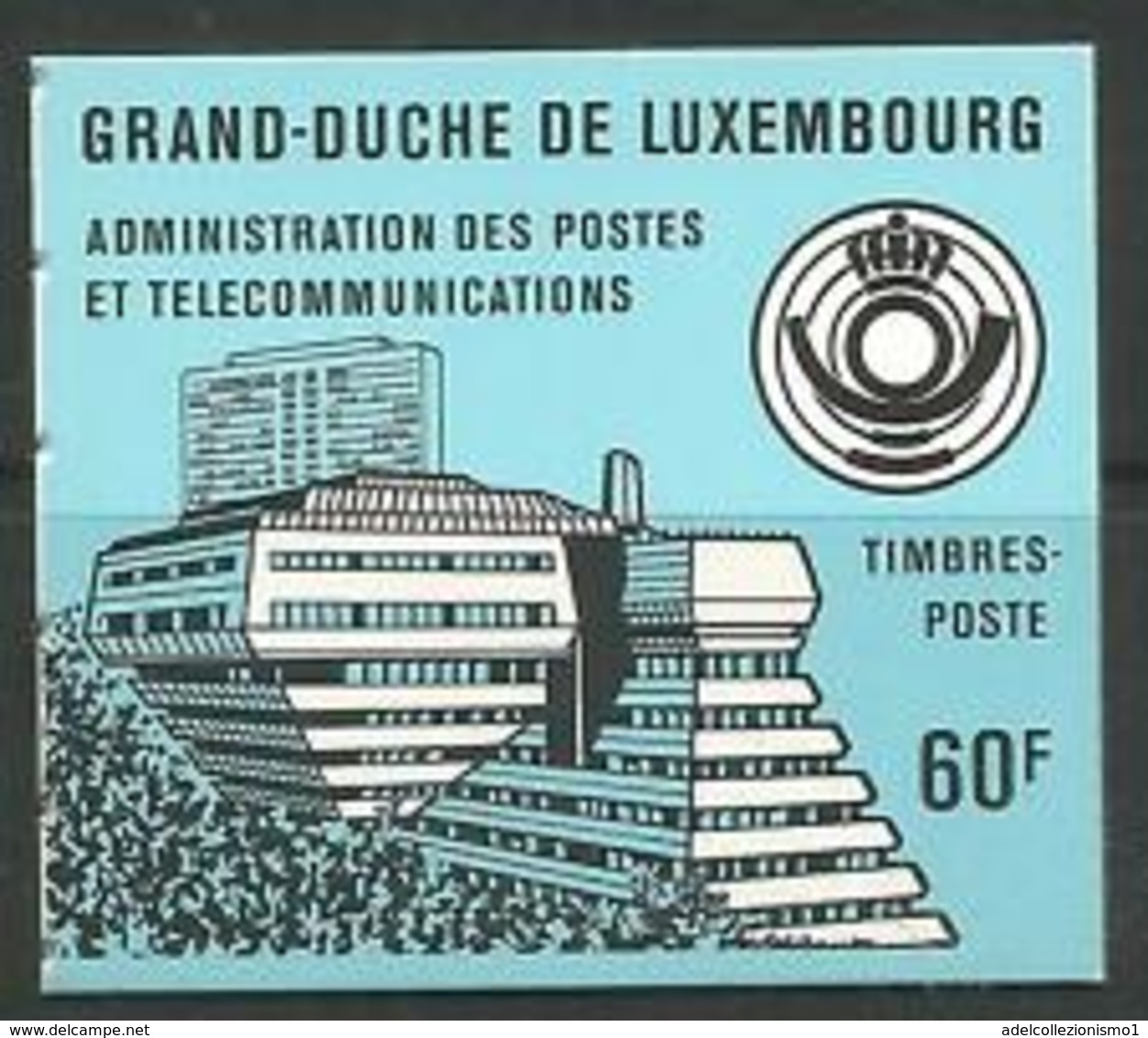 90674) Lussemburgo 1986 Robert SCHUMAN TIMBRO LIBRETTO -MNH** - Booklets