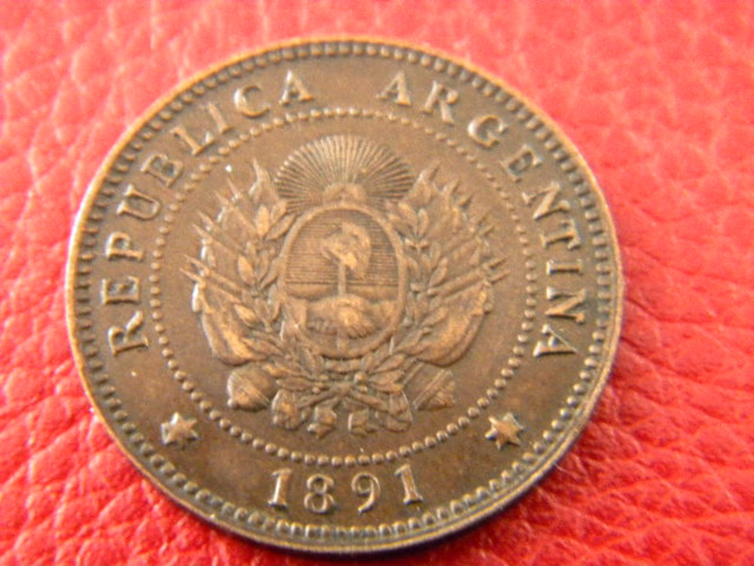 UN CENTAVO 1891.. - Argentine