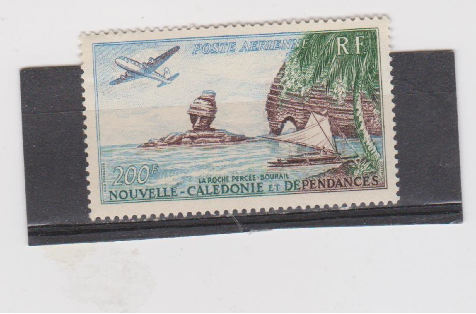 NOUVELLE CALEDONIE 1 T Poste Aérienne Neuf Xx  N°YT PA 72 - 1955 - Neufs