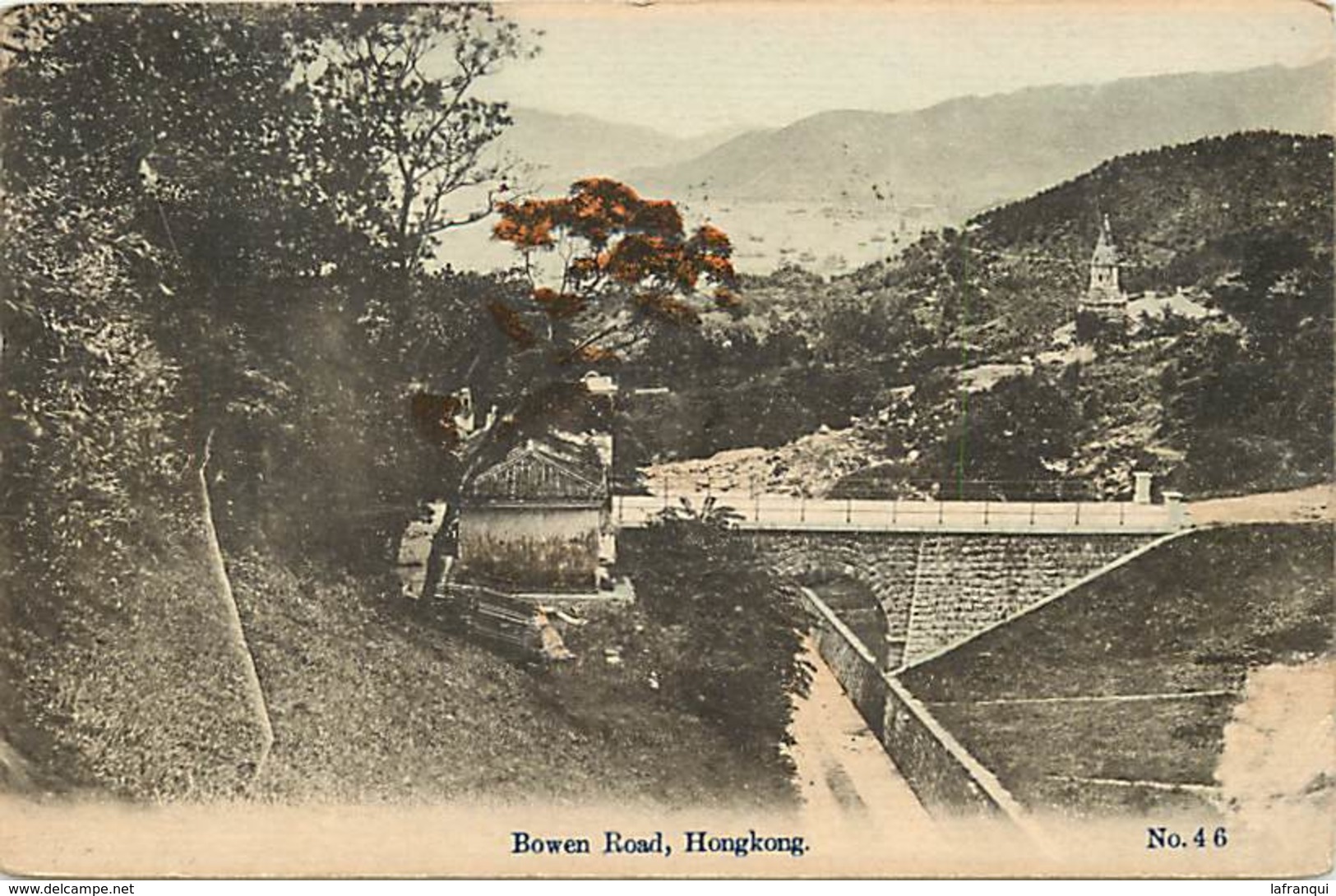 Pays Div -ref P723- Chine - China - Hongkong - Bowen Road - - Chine (Hong Kong)