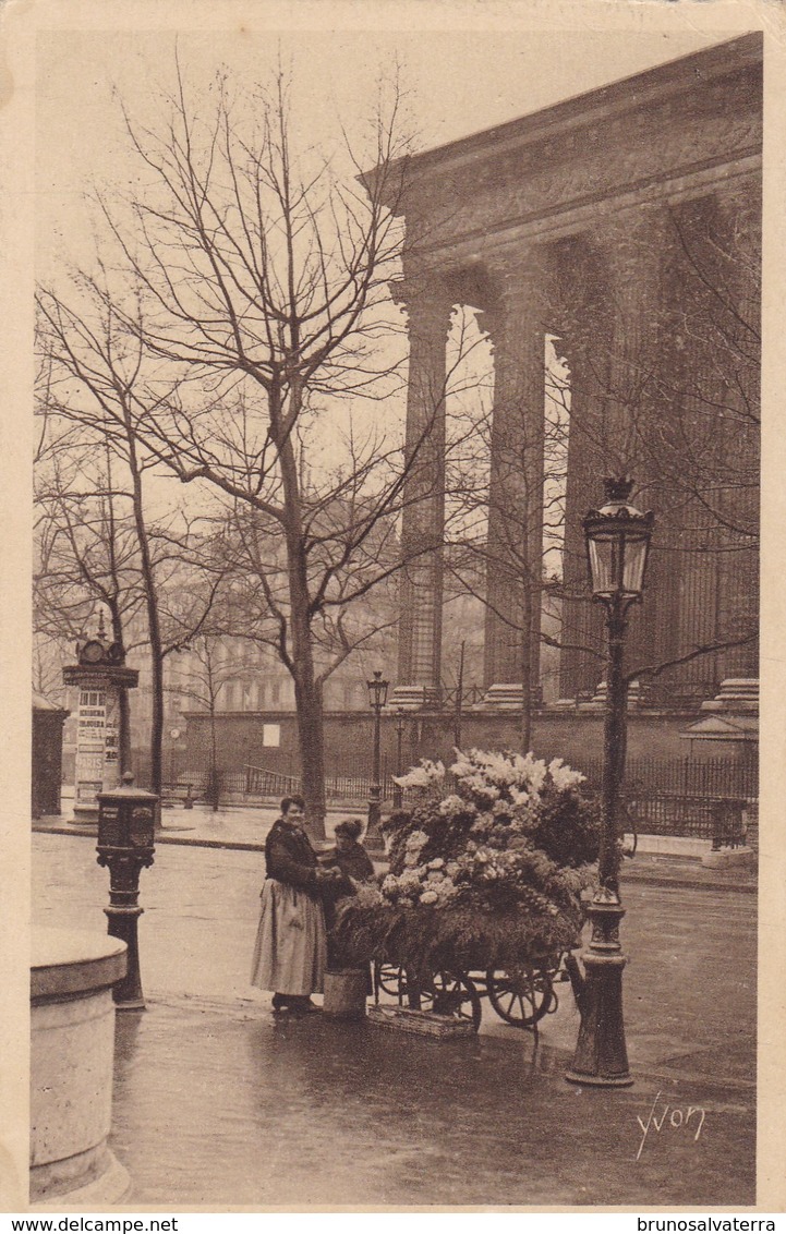 PARIS - Marchande De Fleurs Place De La Madeleine - Petits Métiers à Paris