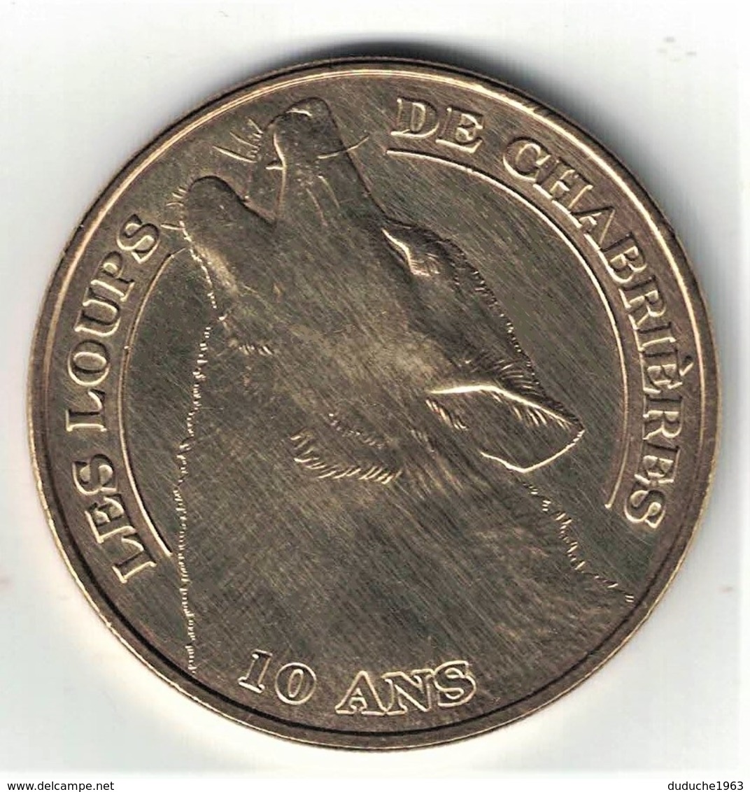 Monnaie De Paris 23.Gueret - Loups De Chabrières 10 Ans 2011 - 2011