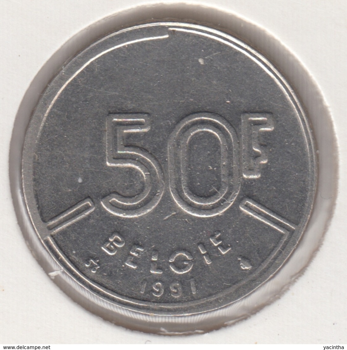 @Y@  België   50  Frank    1991   Unc      (4902) - 50 Francs