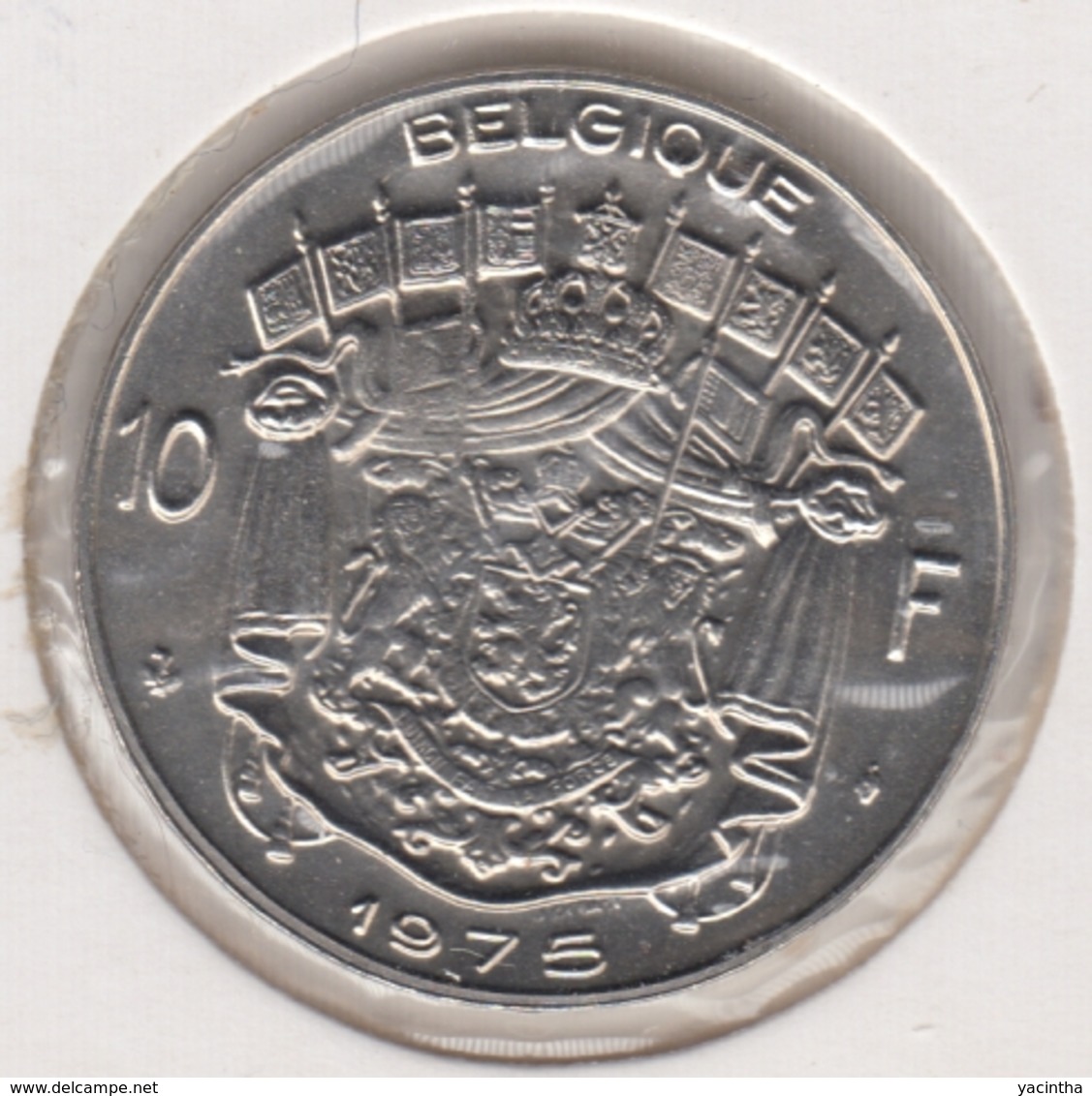 @Y@  België   10  Frank    1975   Unc      (4898) - 10 Francs