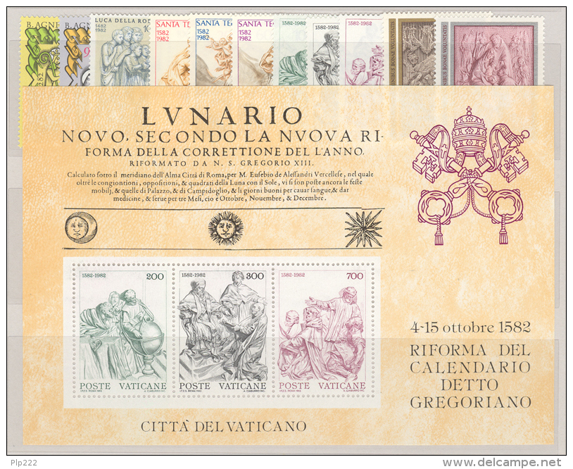 Vaticano 1982 Annata Completa/Complete Year MNH/** - Full Years