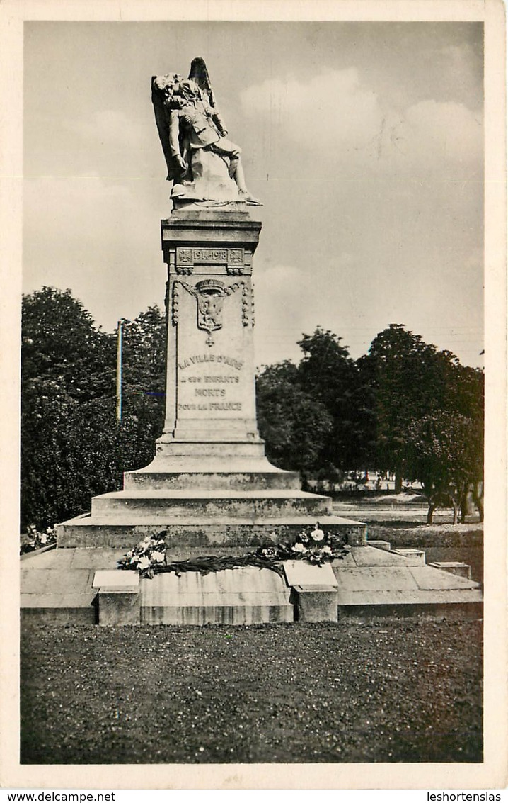 AIRE SUR LA LYS MONUMENT AUX MORTS - Monuments Aux Morts