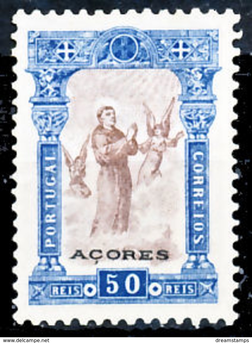 !										■■■■■ds■■ Azores 1895 AF#79(*) St. Anthony. 50 Réis (x7116) - Azores