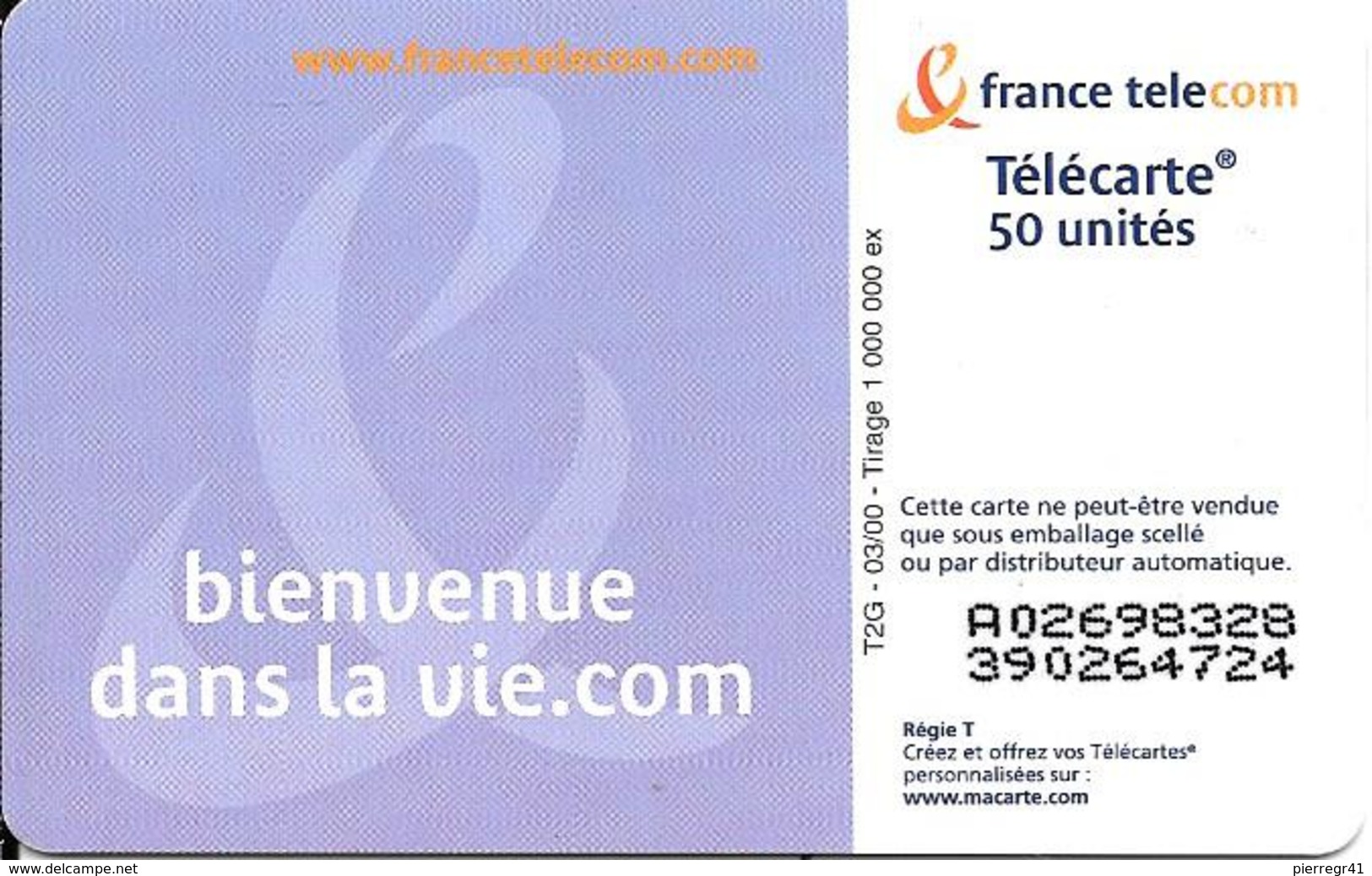 CARTE°-PUBLIC-F 1044A-SO3-50U-03/00-VIE.COM CHEVAL-UTILISE-TBE- - 2000