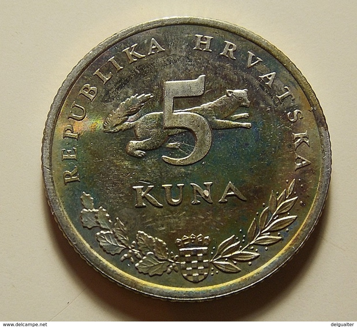 Croatia 5 Kuna 2000 Varnished - Kroatië