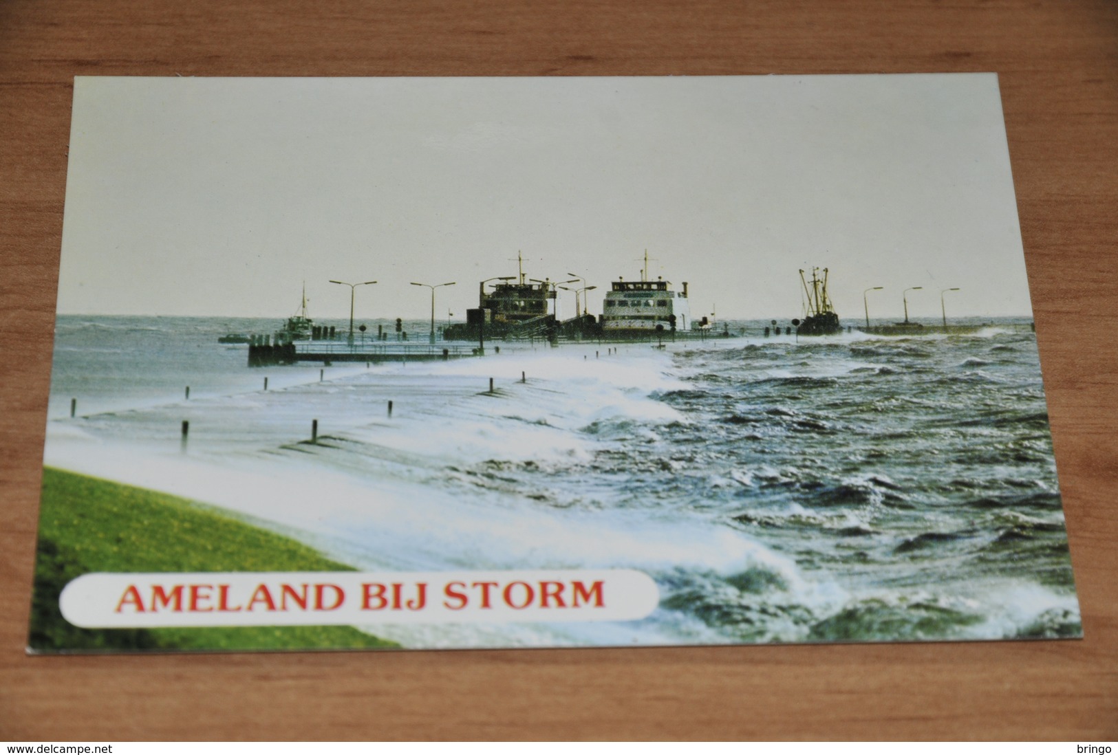 7508-  AMELAND BIJ STORM - Ameland