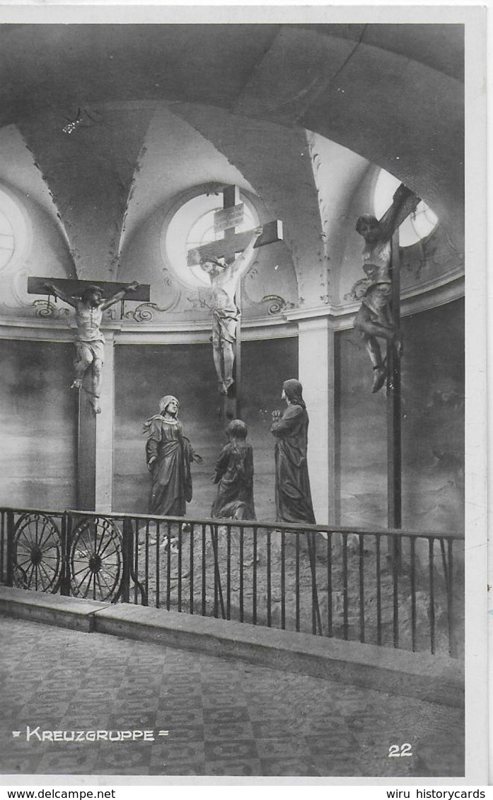 AK 0144  Kalvarienbergkirche Wien-Hernals ( St. Bartholomäus ) - Kreuzgruppe / Photo Paul De Frenes Um 1920-30 - Kirchen