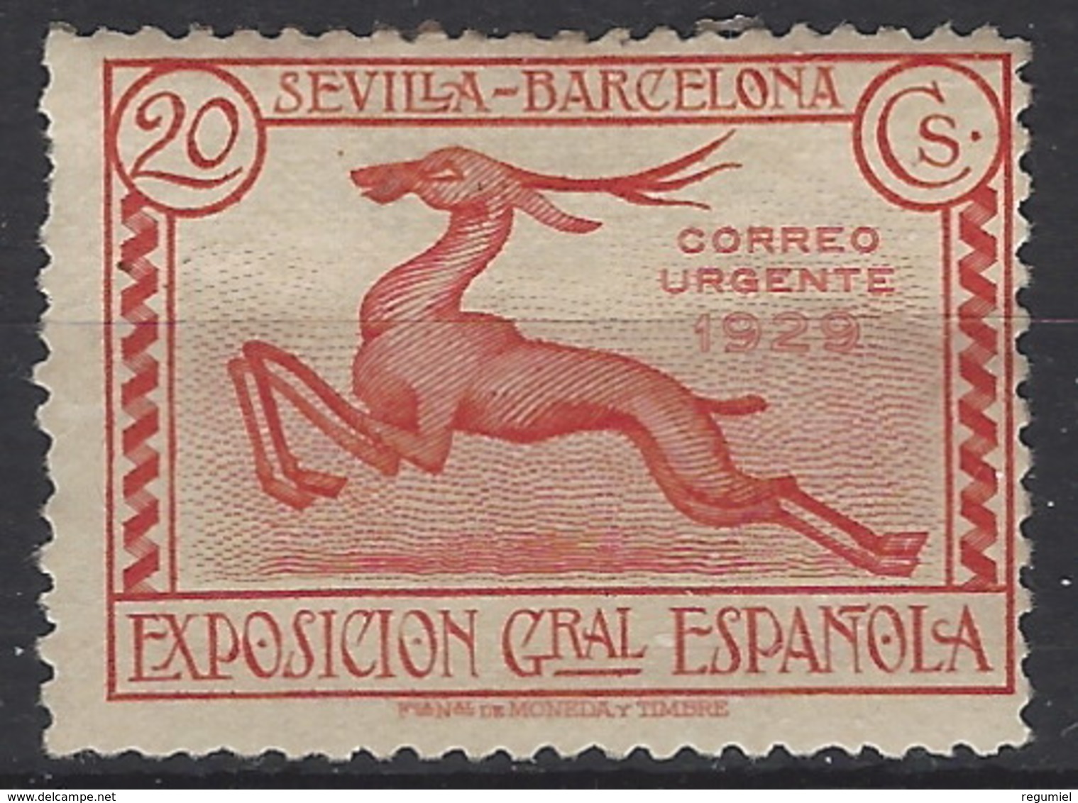 España 0447 * Expo Sevilla 1929. Goma Alterada - Unused Stamps