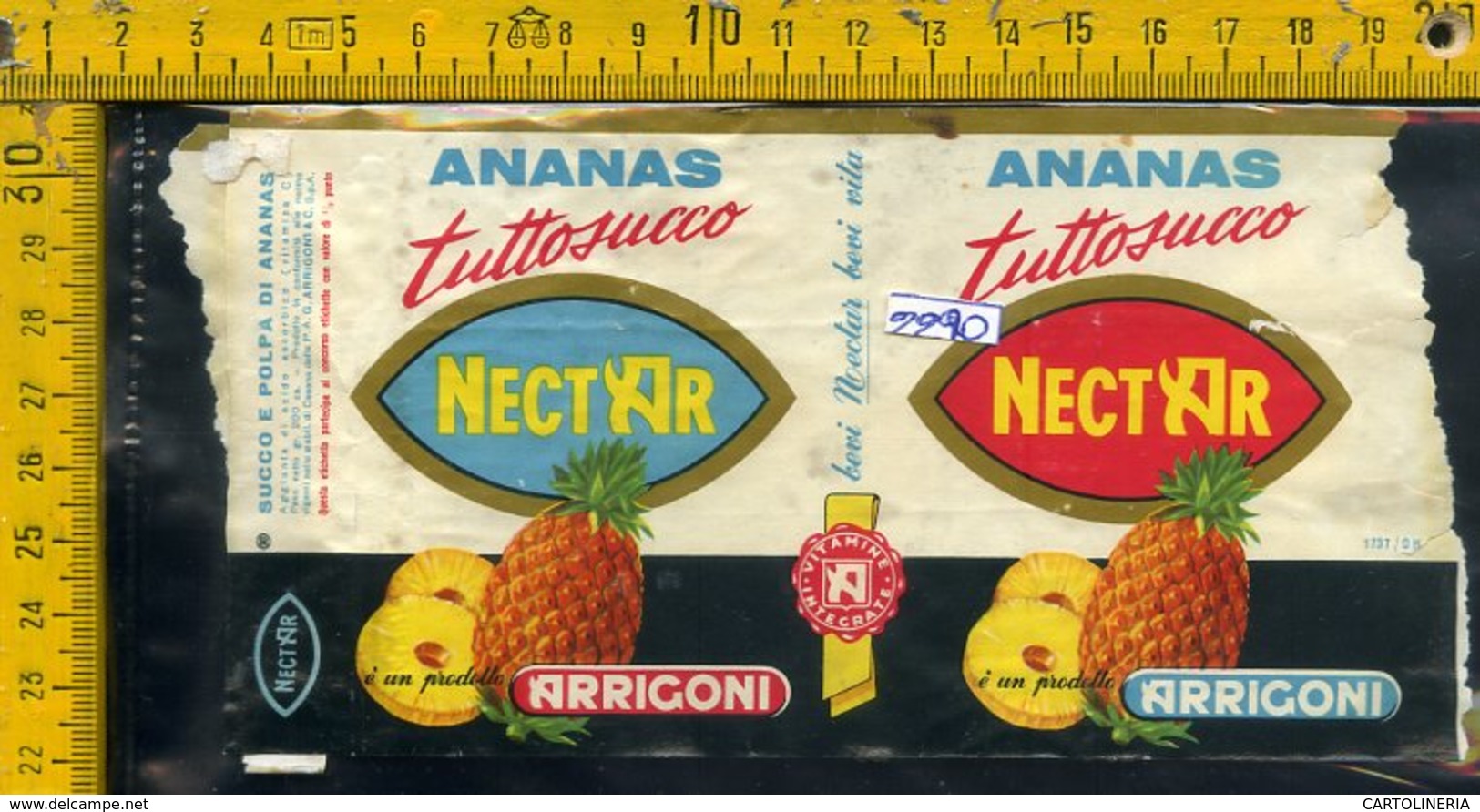 Etichetta Alimentare Nectar Arrigoni - Altri & Non Classificati